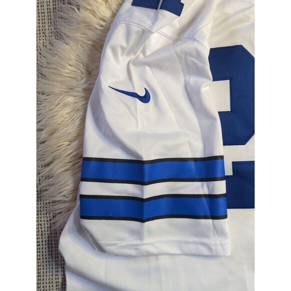 Official NFL Nike Ezekiel Elliott Home Jersey (White/Blue) Dallas Cowboys 21 - Picture 5 of 8